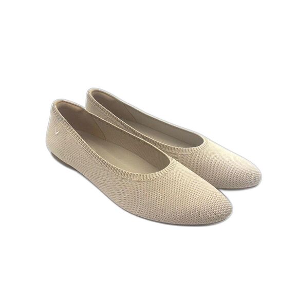 Vivaia Almond Toe Ballet Flat - Almond 41.5/10.5-11 - Picture 3 of 8